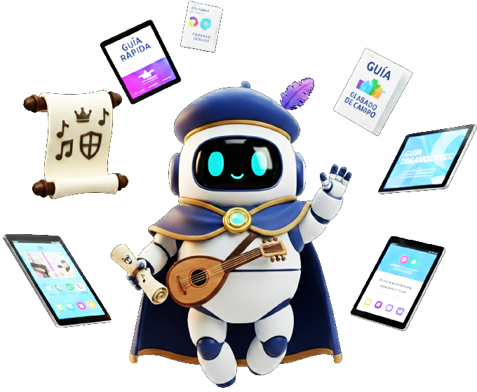 robot de la tienda trovadora